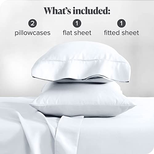 Twin Xl Sheet Set - 4 Piece Set - Hotel Luxury Bed Sheets - Ultra Soft - Deep Pockets - Easy Fit - Cooling & Breathable Sheets - Wrinkle Resistant - Cozy - White - Twin Extra Long Sheets - 4 Pc #TOP7
