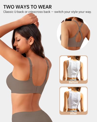 As Fairy Wireless Seamless Jelly Support Full Coverage Bra with V Mesh Neck - image 3