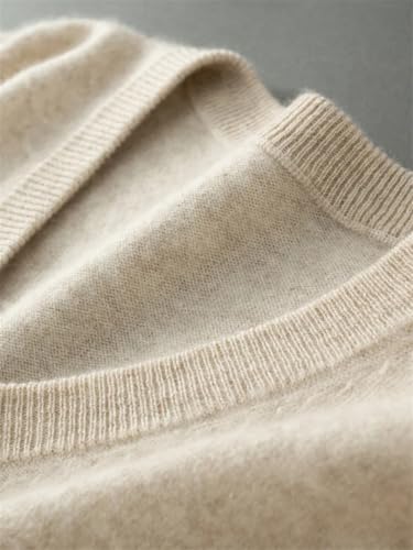 Men's V-Neck Cable Knit Pullover Sweater Smart Casual Luxury Long Sleeve Jumper Top2