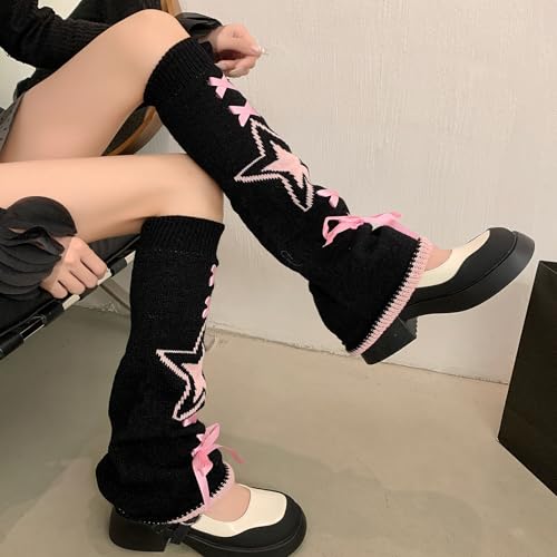 XEPST Harajuku Kawaii Leg Warmers for Girls & Women, 1 Pair3