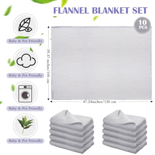 Image of Breling 20 Pcs Cot Blanket Toddler Daycare Nap Blanket for Kids 39 x 47 Inch Fleece Baby Warm Fluffy Cozy Rest Time Supplies for Classroom, Preschool, Daycare or Nursery (Dark Gray)