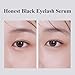 BENTON Honest Black Eyelash Serum - Eyelash Growth Serum for Thicker, Fuller Lashes - Creating a Makeup Look with Black Tint, 0.27 fl. Oz