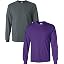 (1) Purple + (1) Dark Heather