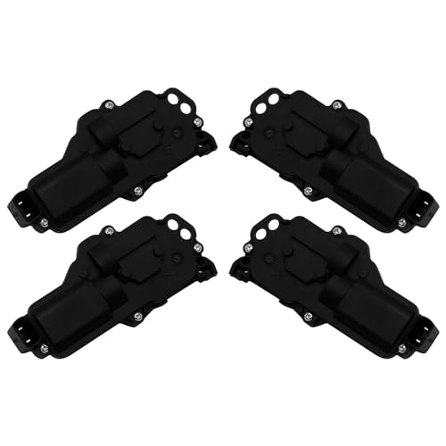 Image of 4PCS Front Rear Driver & Passenger Side Power Door Lock Actuator, Replacement for Ford F150 F250 F350 F450 F550 Excursion Expedition Mustang Ranger Lincoln Mazda 1998-2019, 746-148 746-149