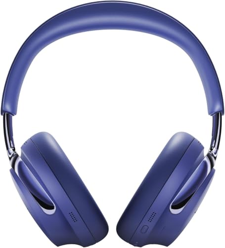 Image of Bose (2nd Gen QuietComfort Ultra Bluetooth Headphones, Wireless Headphones with Spatial Audio, Over Ear Noise Cancelling with Mic, Up to 30 Hours of Play time + 20W Wall Charger (Midnight Violet)