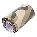 Gaetooely 1 Rolle Camo Auto Aufkleber Carbon Motorrad PVC Vinyl Armee Aufkleber CAMO Woodland Camouflage Aufkleber Gelb Camouflage 152X10Cm