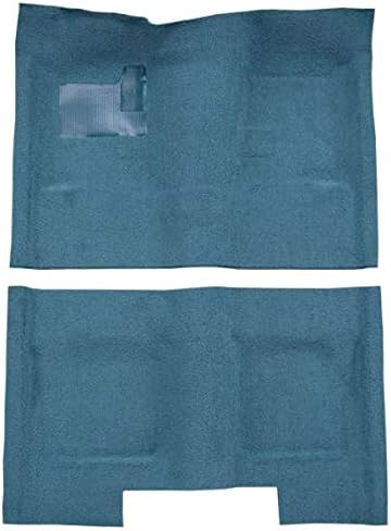 ACC Automotive Carpet Compatible with 1968 to 1972 Chevrolet Nova, 4 Door Bench Seat (801-Black Plush Cut Pile)
