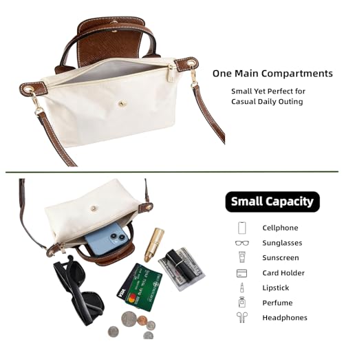 Mini bolso crossbody para mujer con correa ajustable miniatura 4