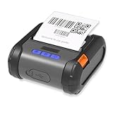 ZM04 1.0 Label Maker, Bluetooth Thermal Receipt & Label Printer Two-in-One 58mm/80mm,Mini Wireless Thermal Printer Compatible with Android & iOS for Home,and Business.