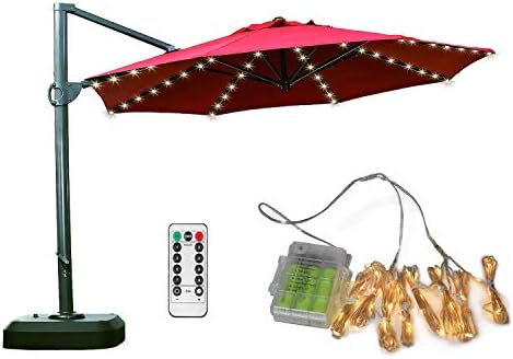 Koffmon Umbrella String Lights (Warm White)