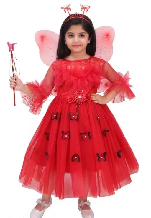 Image of Whimsical Pori Fairy Layered Party Frock for
