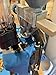 AZ Industries, Inc. Dillon Quick Disconnect Clamp for Dillon Powder Measure Blue