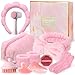 Kit Skincare,Kit SKincare Viso Completo,Set Regalo Donna,Cofanetto Regalo Donna Beauty,Dono Originale per Donne e Ragazze per Compleanni, Natale o San Valentino immagine