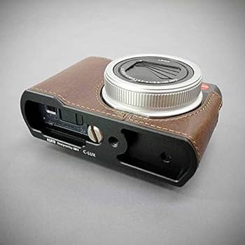 Leica デジタルカメラ ライカD-LUX6 専用本革ケース付き GARIZ、「ライカD-LUX 6」用のレザーボディケース - デジカメ