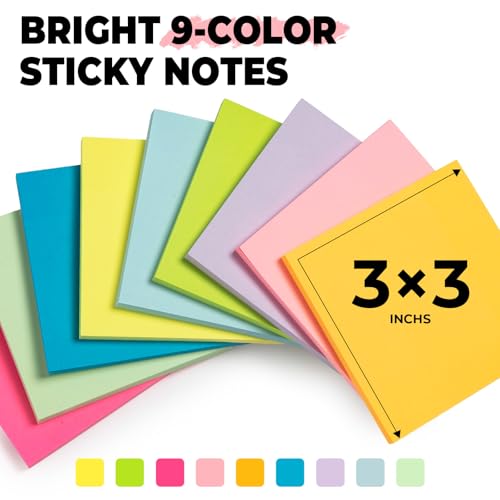Blocs de notes repositionnables M&G pastel faciles à coller - 2