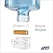 PURELL ES10 Soap Starter Kit, Automatic Graphite Dispenser with 1200 mL PURELL Healthy SOAP with Clean Release Technology Fragrance-Free Foam Refill (Pack of 1) - 8372-1G