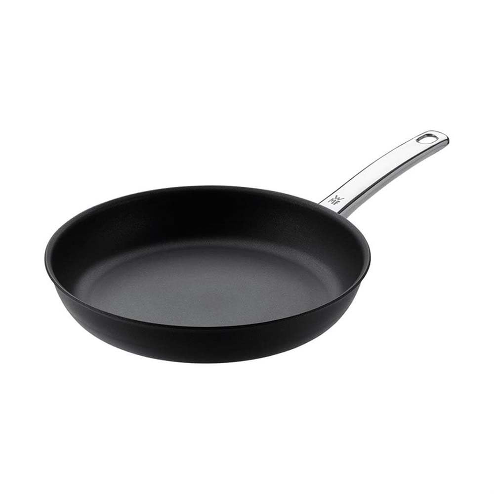 WMF Steak Profi Bratpfanne 28 cm, Steakpfanne Induktion ideal für scharfes Anbraten, Mehrschichtmaterial, Rapid Heat Control, Grillpfanne beschichtet