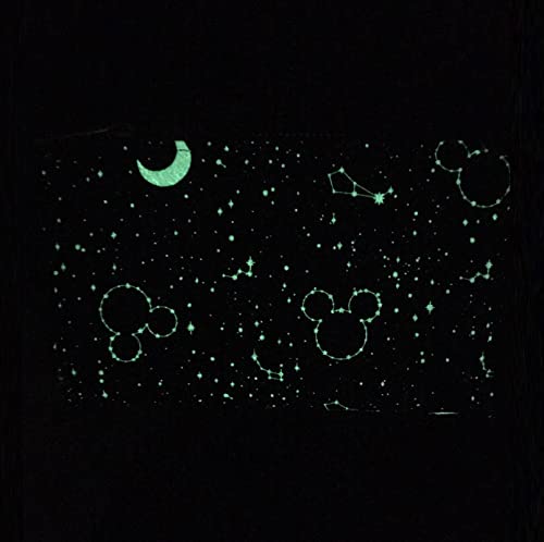 Loungefly Disney Mickey Constellation All Over Print Glow in the Dark Flap Wallet2