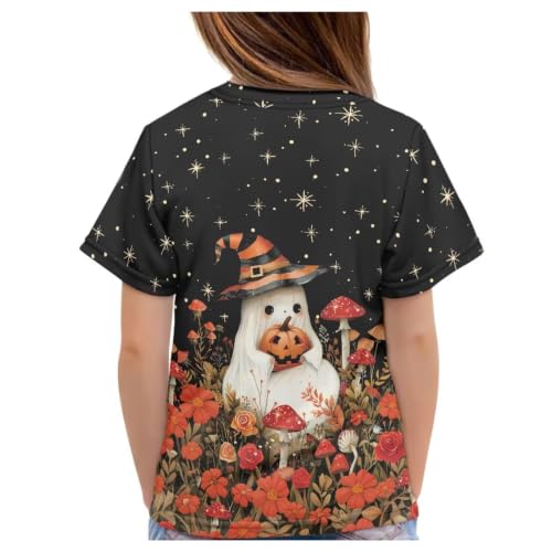 Image of Xhuibop Kids T Shirts for Boys Size 3-16 Girls Short Sleeve Sportswear Active Tops