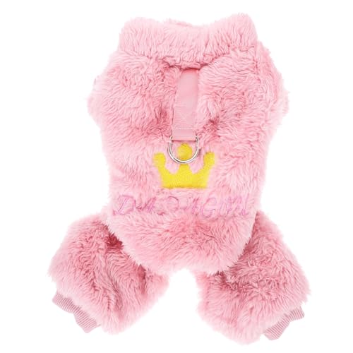 Angoily 冬の温かい犬のベルベットコート 犬のコート セーター 子犬 犬の衣装 パーティー ペット 小型犬用の犬 ために ダックスフンド 装飾的な犬の服 ポリエステル裏地