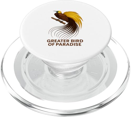 Greater Bird of Paradise Tee: Nature Lover Gift PopSockets PopGrip