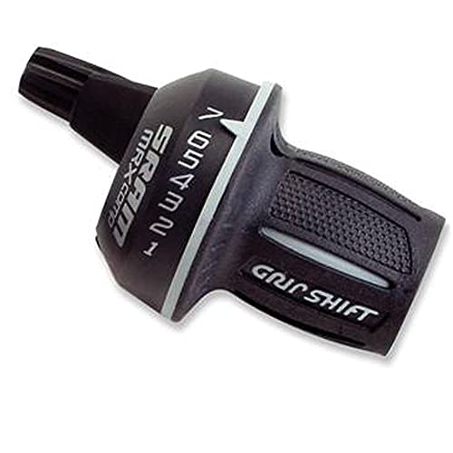 SRAM MRX Comp 7-Speed Rear Shifter - Compatible, Mechanical Twist Gear, Durable Black Cycling Gear for Mountain and Hybrid Bikes