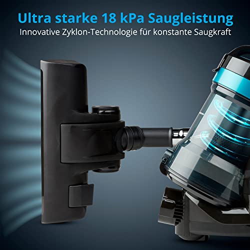 Zyklon-Staubsauger von Medion mit 800 Watt und 2 Liter Staubbehälter