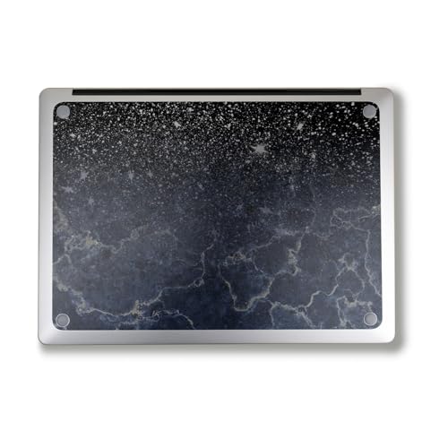 Image of Laptop Skin Compatible with Alienware M18 R2 (2024) - Dark Shimmer Marble - Premium 3M Vinyl Protective Wrap Decal Cover - Easy to Apply | Crafted in The USA by MightySkins