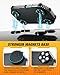 LUMENIX 56 LED Roof Top Strobe Beacon Lights Bar Rooftop Hazard Warning Emergency Safety Flashing Plow Light for Construction Vehicles Tow Commercial Trucks Postal Security Cars Snowplow - Amber White