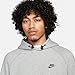 Nike Sportswear Tech Fleece Men's Pullover Hoodie (FB8016-063, Dark Grey Heather/Black) Size Small