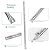 463342119 Grill Replacement Parts for Charbroil Performance 4 Burner 463342119, 463332718, 463347017, 463342118 , 463376217, 463376018P2, G470-5200-W1 Burner Tube, G470-0004-W1A Heat Plate, Crossover