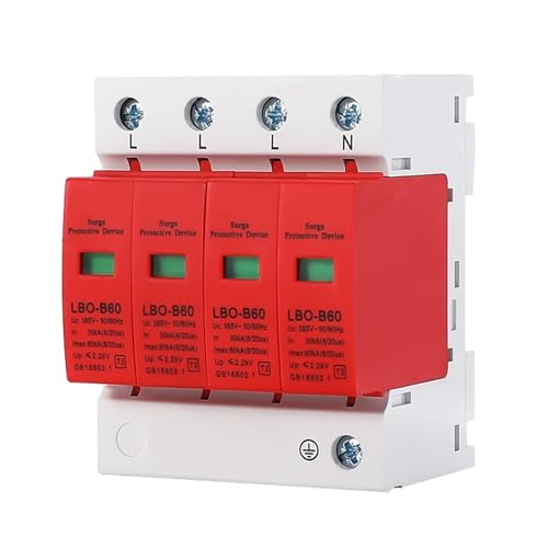 Parafoudre basse tension interrupteur 4P résout les surcharges électriques de votre tableau