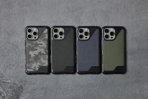 Image of Urban Armor Gear UAG Metropolis LT Magnetic Compatible, Feather-Light Protective Case /Cover Designed for iPhone 16 Pro (6.3-Inch) (2024) (Military Drop Tested) - Kevlar Mallard