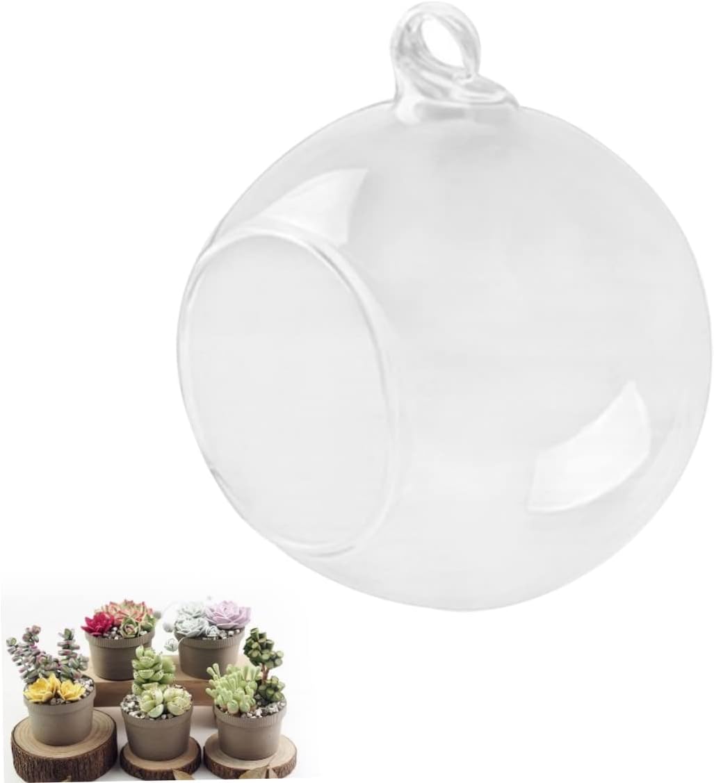 Elegant Hanging Glass Terrarium Large Vase for Home Decor DIY Wedding Decor