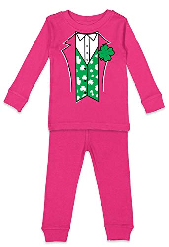 Haase Unlimited Leprechaun Suit - Four Leaf Clover Kids Shirt & Pants Set