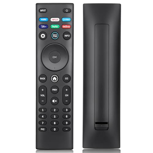 Image of Ewo'S Universal Remote Control XRT140 for Vizio Smart TV - Replacement XRT136 Smartcast for D, E, M, P /PX, V-Series - Black