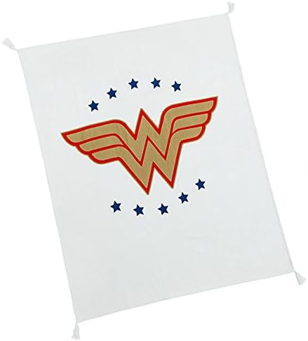 Wonder Woman Cotton Throw Blanket