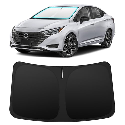 Image of INSAUTO Custom Fit Windshield Sun Shade for Nissan Versa 2020-2026