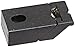 Te-Co 33817 Nuzzler Black Oxide 1018 Steel Low Grip Edge Clamp, 5/16
