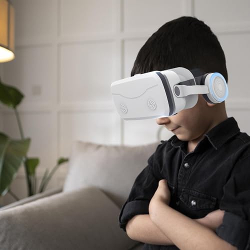 Auriculares De Realidad Virtual: Gafas, Dispositivo Compatible con Teléfonos Inteligentes, Visor Inmersivo Todo En De Larga Duración | Experiencia De Películas De Juegos Móviles Multipropósito - imagen 3