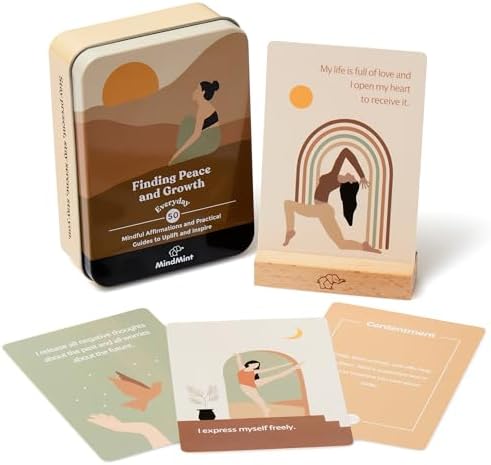 Daily Positive Affirmation Cards for Women - 50 Mindfulness Medit...