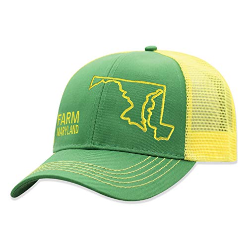 Image of John Deere Farm State Pride Contrast Mesh Back Core Baseball Cap