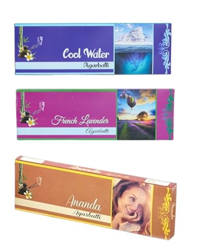 Image of Eternia Refreshing Vibes Set Burning Incense Sticks | Long-Lasting Luxury Aromatic Agarbatti with Soothing Fragrances | for Men & Women | Pack of 3