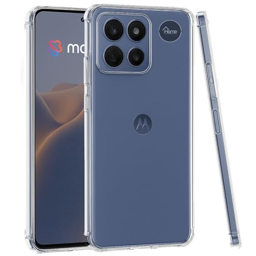 Capa Case PREMIUM TPU Transparente Compatível Motorola Moto Edge 60 e Moto Edge 60 Fusion Anti Impacto Shock Choque Alta Proteção