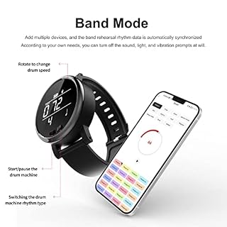WOTEG 5 Pcs Montre-Bracelet métronome vibrante | Montre vibrante métronome Portable avec Tempo, Beat et RHY | Montres à… - Les Beatles, Paul McCartney, John Lennon, RIngo Starr, George Harrison WOTEG 5 Pcs Montre-Bracelet métronome vibrante | Montre vibrante métronome Portable avec Tempo, Beat et RHY | Montres à… – Image 7