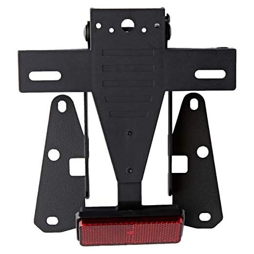 Puig 4075N Soporte Portamatrículas, Negro