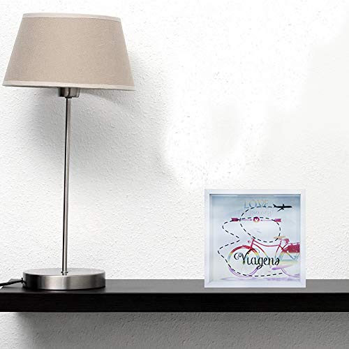 Print Porta Ticket Viagens Kapos Branca 27X27X4