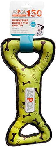 Bow Wow Pet Aspca Ruff And Tuff Double Tug Dog Toy Green Amazon Co Uk Pet Supplies