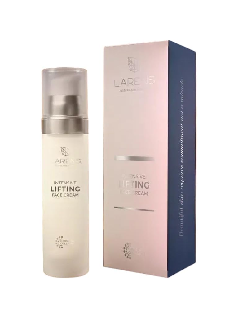 Larens Intensive Lifting Gesichtscreme, Anti-Aging-Feuchtigkeitscreme mit liposomalem Kollagen-Komplex und Hyaluronsäure, 50 ml