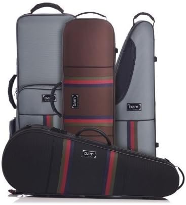 Bam Stylus SG5001S - St. Germain 4/4 Violin Case with Black Exterior and Black Interior